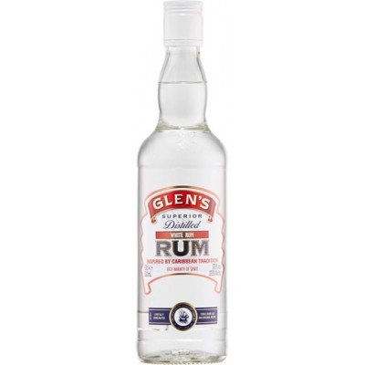 GLENS  RUM  WHITE